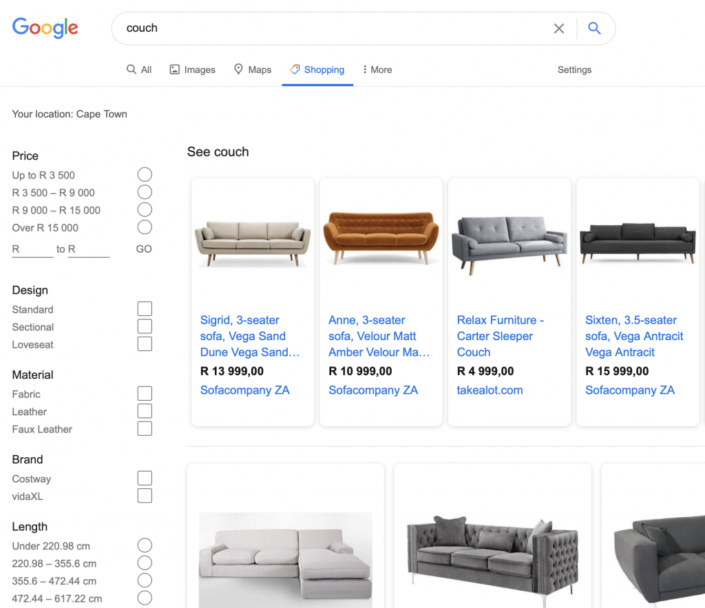 Multichannel Google Shopping